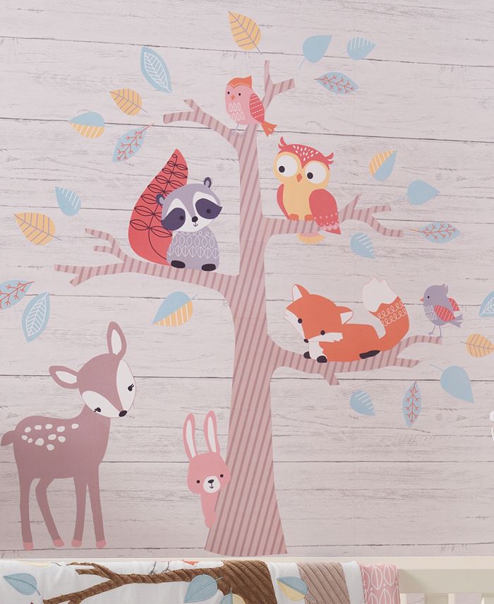 Lambs & Ivy Little Woodland Animals and Tree Jumbo Nursery Wall Decals/Appliques Macy's