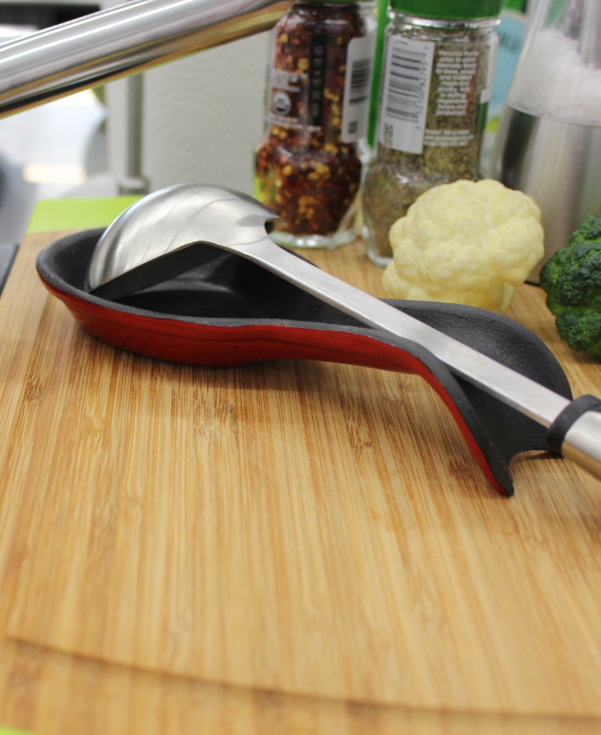 BergHOFF Red Cast Iron Spoon Rest