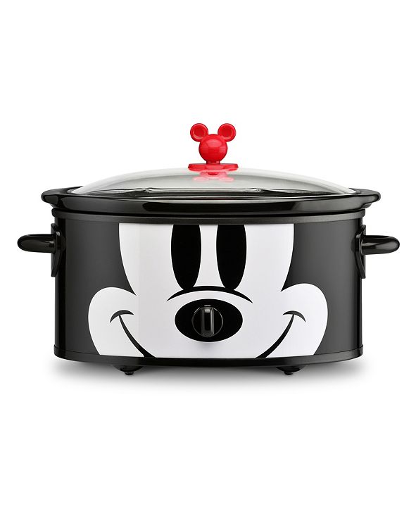 Disney Mickey Mouse 6Quart Slow Cooker with Trivet & Reviews Small