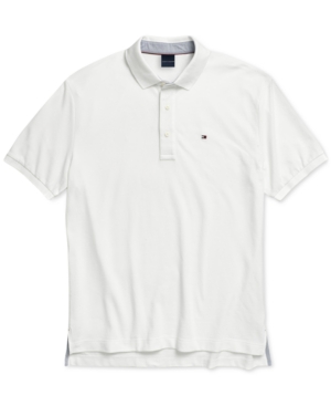 Tommy Hilfiger Adaptive Men's Classic-Fit Ivy Polo Shirt with Magnetic Closure