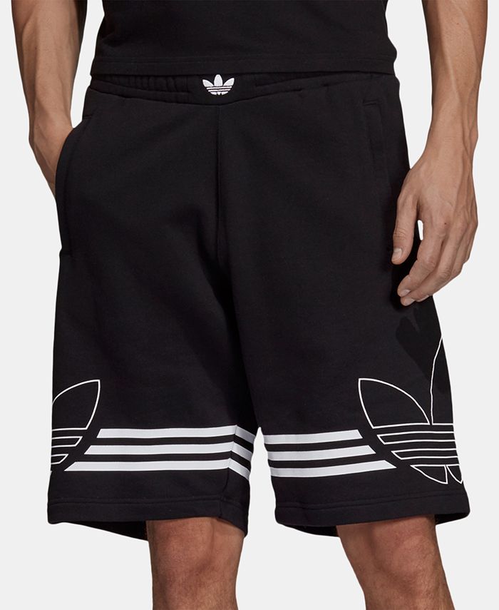 adidas Men's Outline-Logo Shorts & Reviews - Shorts - Men - Macy's