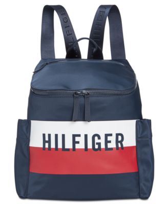 white tommy hilfiger backpack