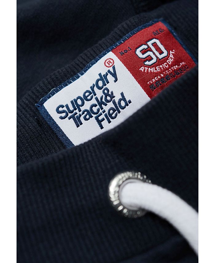 T-shirt Superdry Track And Field ATH Graphic – Manica Corta, Colore Verde Oregon, Taglia XL