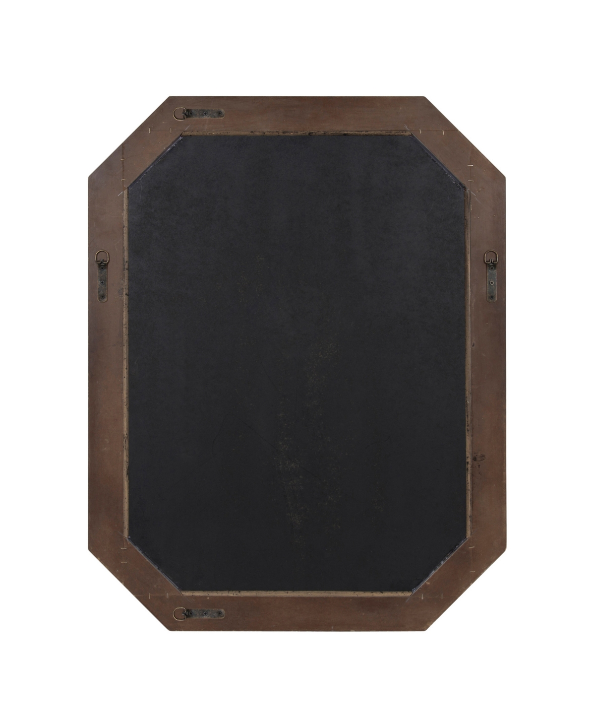 Kate and Laurel Palmer Wood Octagon Wall Mirror