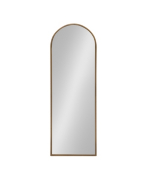 Kate And Laurel Valenti Tall Framed Arch Mirror In Gold