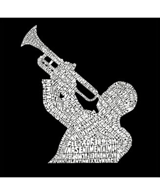 Mens Word Art T-Shirt - All Time Jazz Songs
