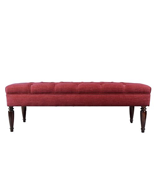 Mjl Furniture Designs Claudia Diamond Tufted Entryway Bench