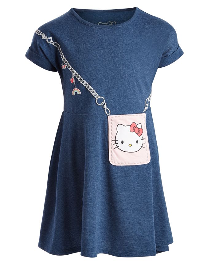 Disney Hello Kitty Little Girls Purse Charms Dress Created for