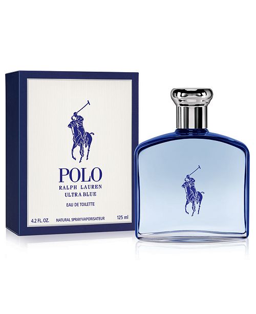 Ralph Lauren Men's Polo Ultra Blue Eau de Toilette Spray ...
