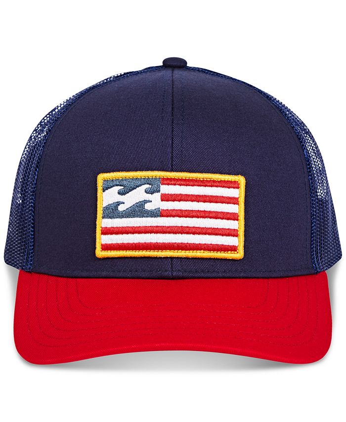 Billabong Men's Flag Trucker Hat - Macy's