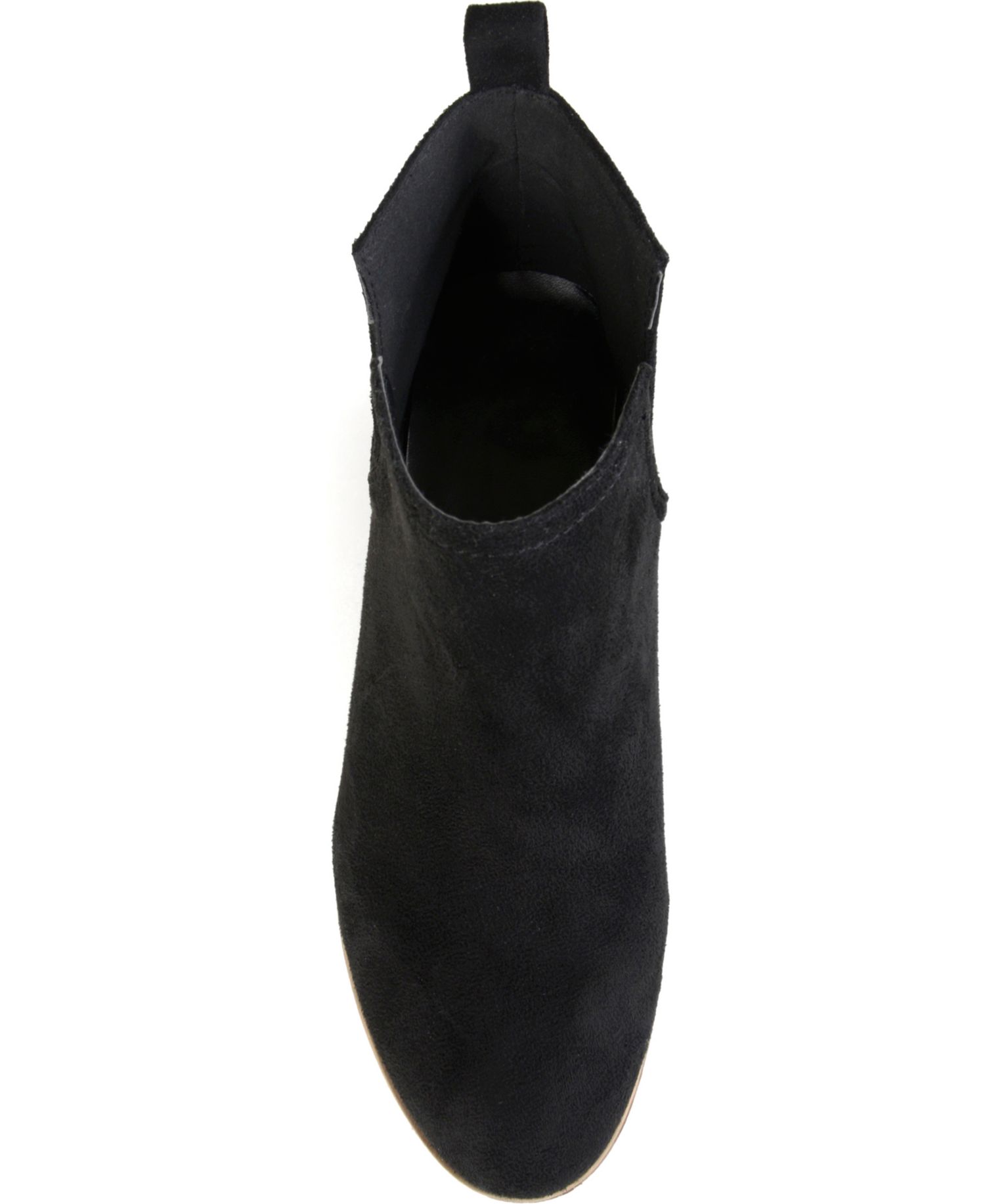 Women's Rimi Notched Ankle Stacked Heel Booties