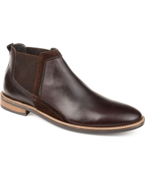 image of Thomas & Vine Men-s Beckham Genuine Leather Chelsea Ankle Boot Men-s Shoes