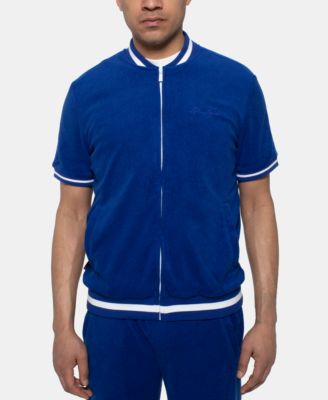 Sean John - Men's Full-Zip Terry Track Jacket