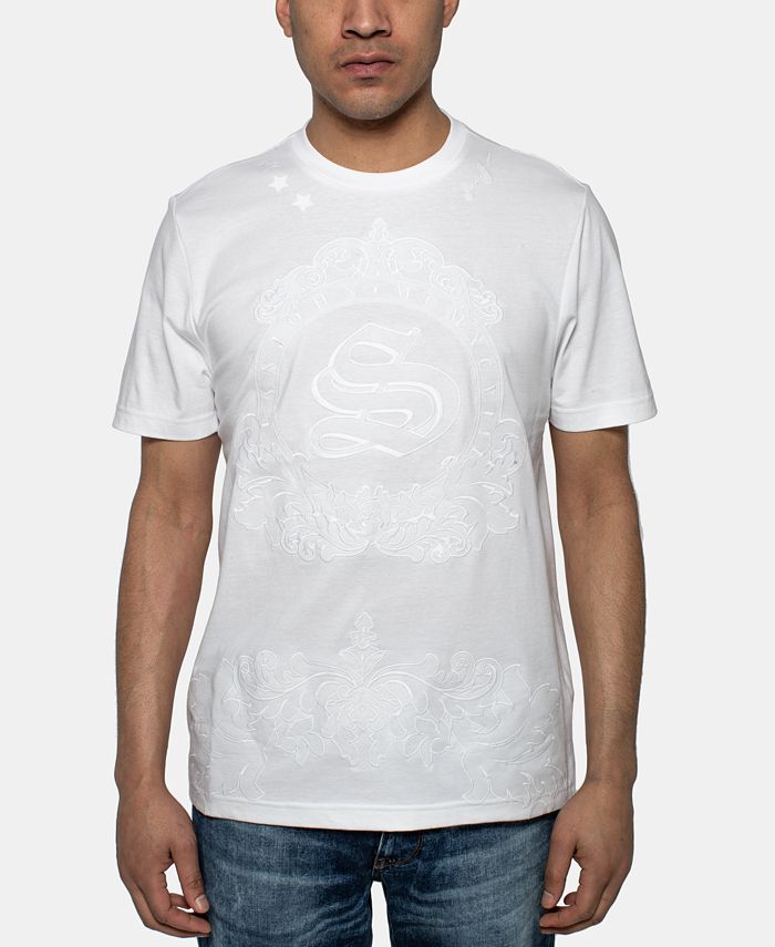 Sean John Men's White Party MCM Logo Graphic T-Shirt & Reviews - T ...