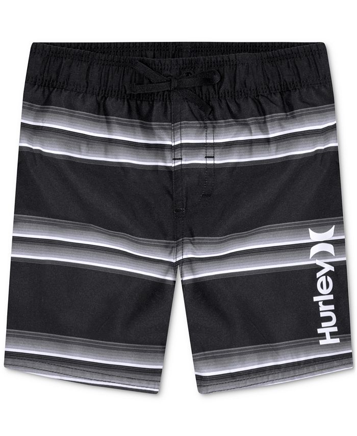 Hurley Toddler Boys Striped Board Shorts Swim Trunks Macy s