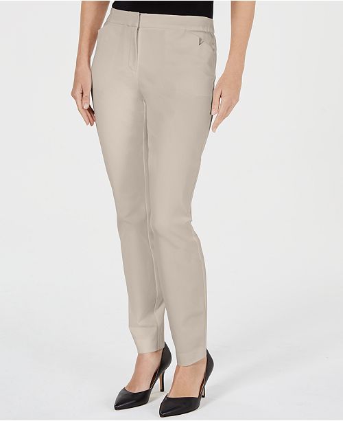 Alfani Notched-Pocket Slim-Fit Pants, Created for Macy's & Reviews ...