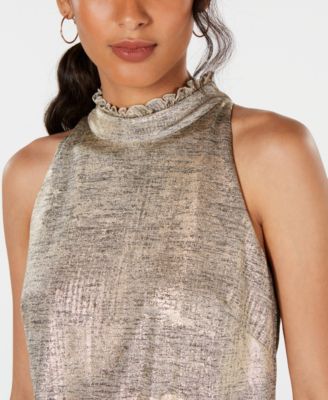 Vince Camuto Metallic Jumpsuit Macy's