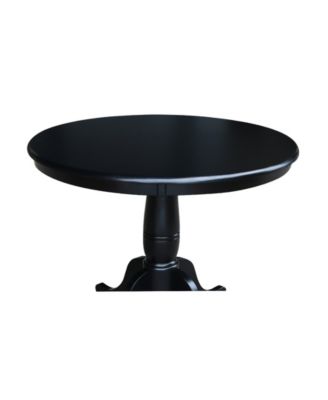 36" Round Top Pedestal Table - 28.9"H