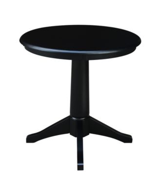 30" Round Top Pedestal Table- 28.9"H