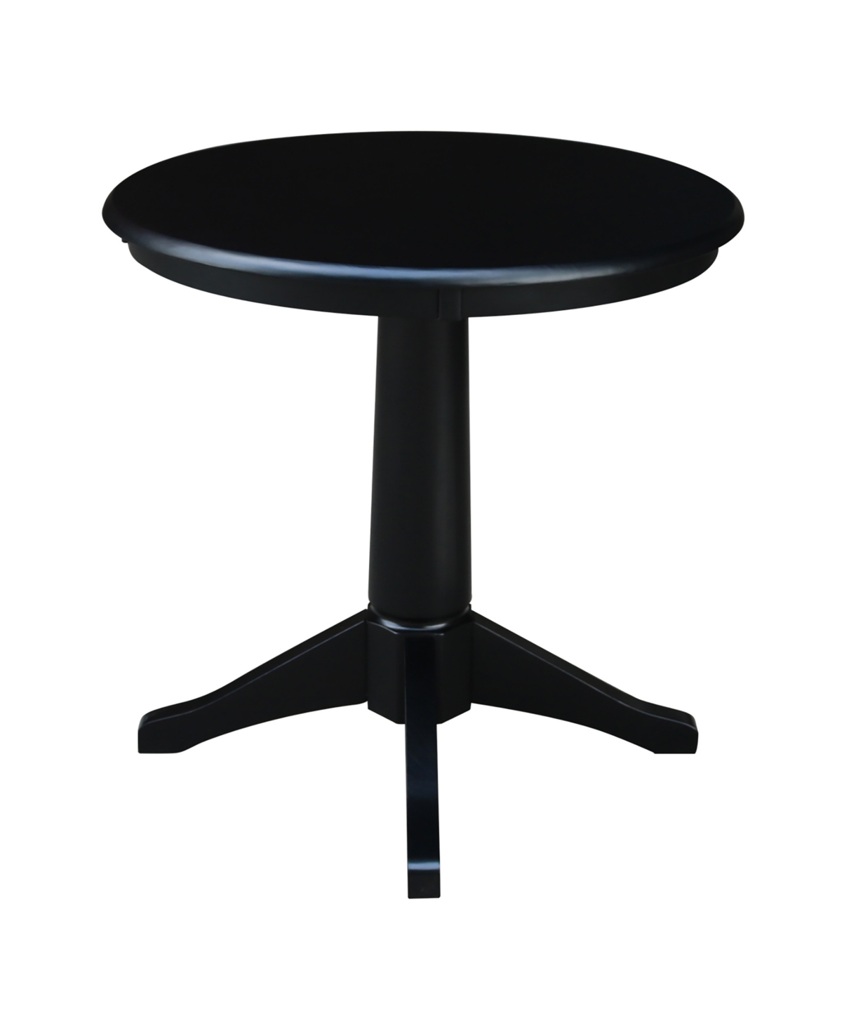 International Concepts Round Top Pedestal Table- 28.9