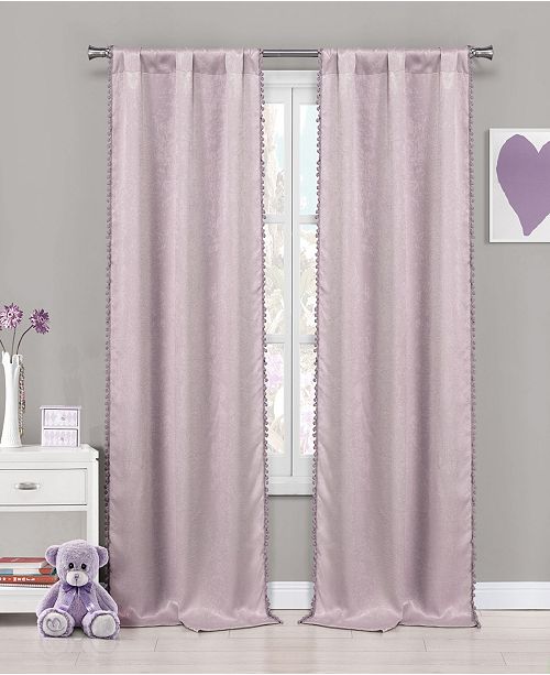 Duck River Textile Tucker 37 X 84 Faux Suede Blackout Curtain