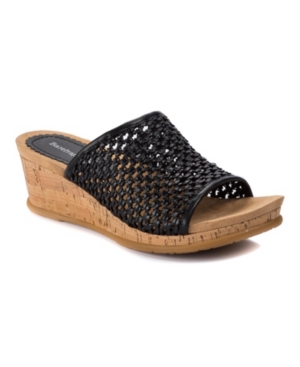 Baretraps Flossey Wedge Sandal Slides Women's Shoes