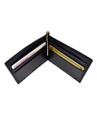Men's RFID Blocking Money Clip Wallet