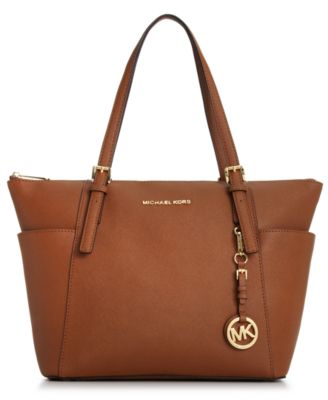 michael kors top zip tote