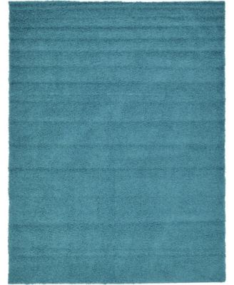 Solid Shag SS1 9' x 12' Area Rug