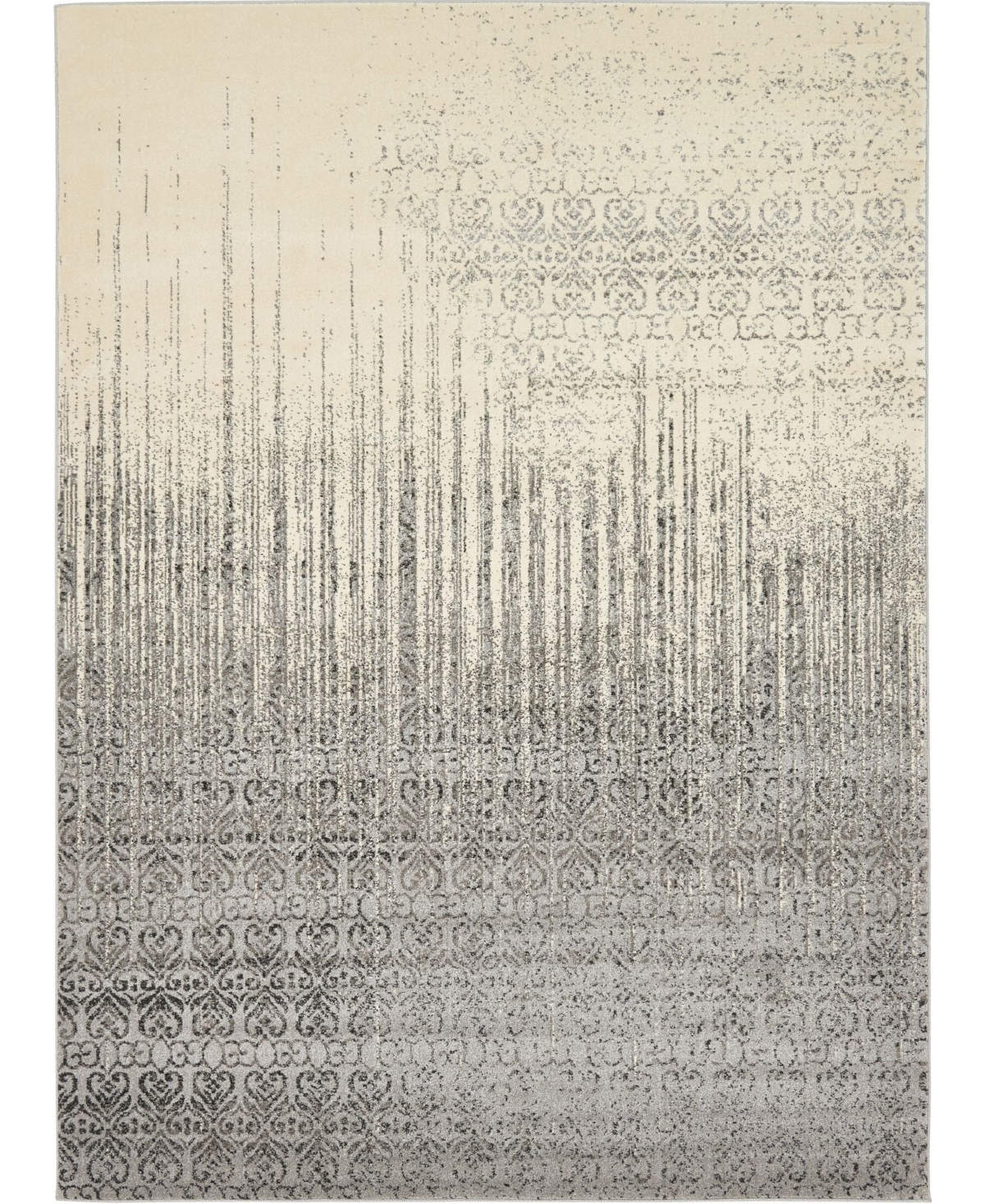 Bayshore Home Lyon Lyo2 8' x 11' Area Rug - Gray