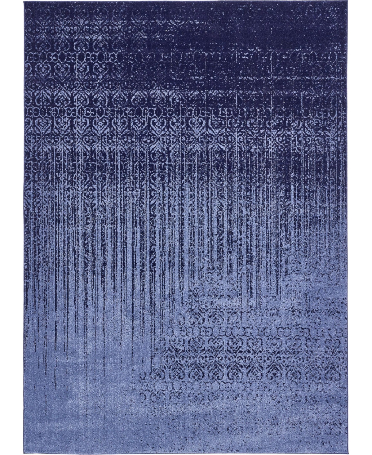Bayshore Home Lyon Lyo2 8' x 11' Area Rug - Blue