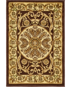 Bridgeport Home Belvoir Blv2 Brown 2' 2in x 3' Area Rug