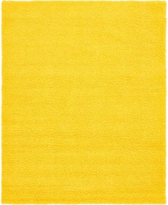 Solid Shag SS1 8' x 10' Area Rug