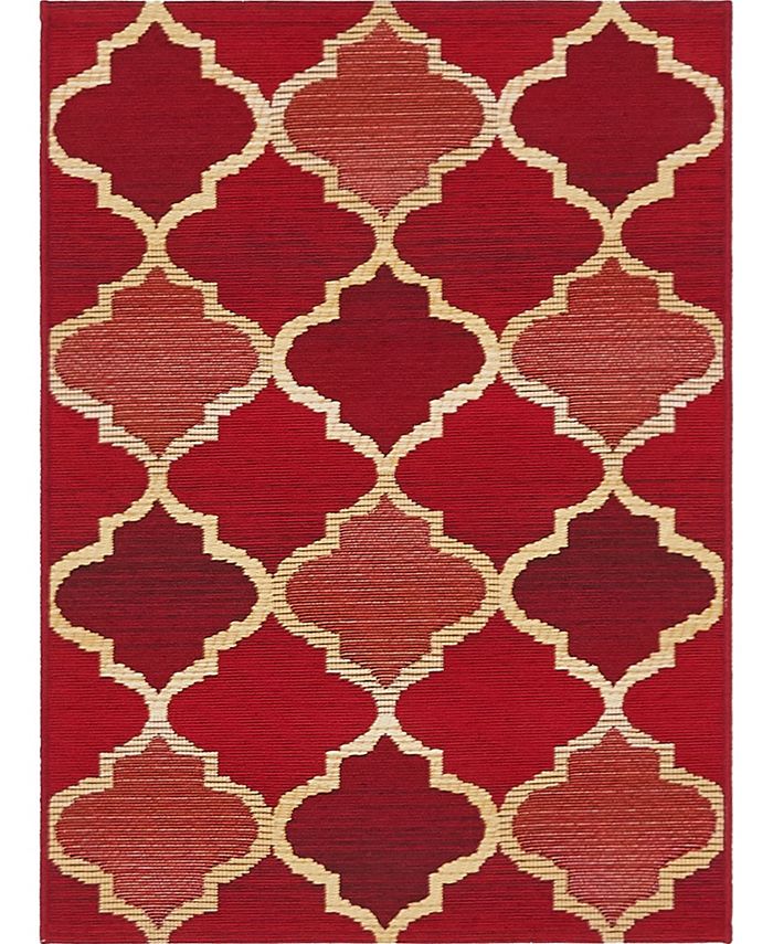 Bayshore Home Pashio Pas1 Red 2' 2" x 3' Area Rug Macy's