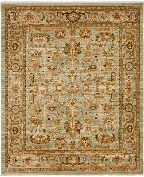 Bridgeport Home Thule Thu1 Light Green 8 X 10 Area Rug Reviews Rugs Macy S
