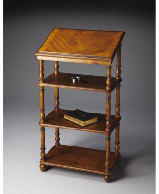 Butler Alden Oak Library Stand