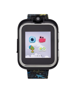 Shop Itouch Kids Smartwatch With Black Planes Printed Strap