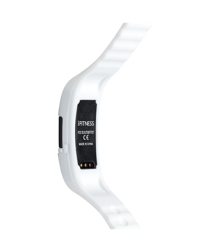 iTouch iFitness Activity Tracker with Navy and White Print Strap and