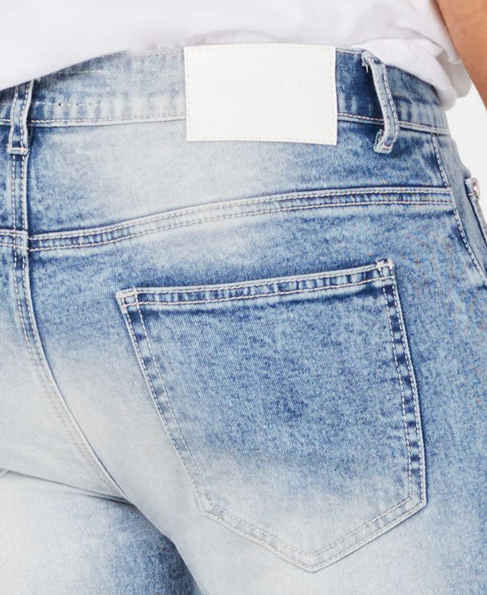 Reason Men's Lancaster Ripped Jeans Macy's