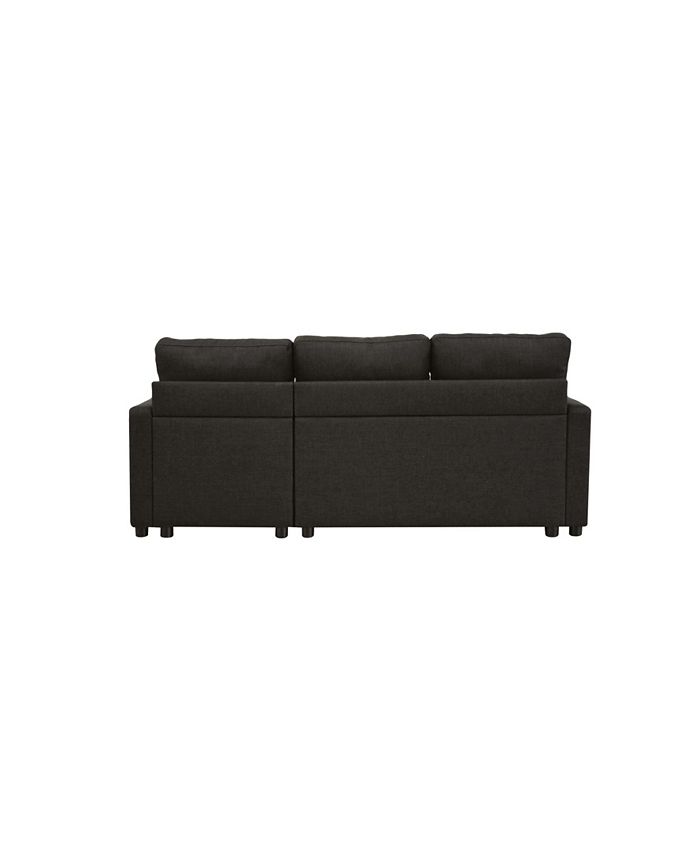 Acme Furniture Hiltons Sectional Sofa with Sleeper and Storage Macy's