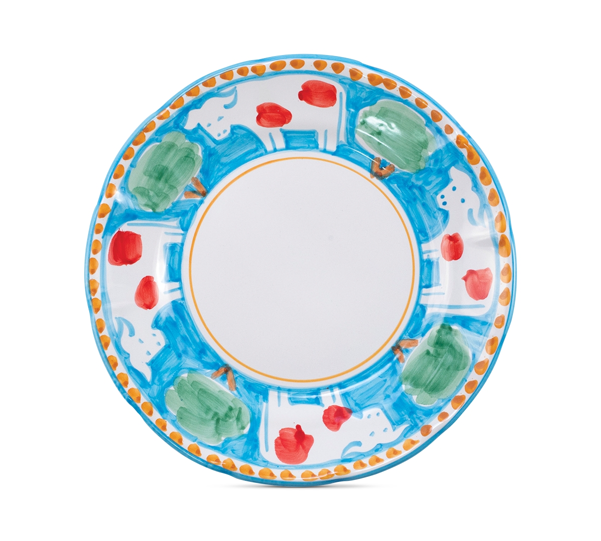 Campagna Dinner Plate - Aqua