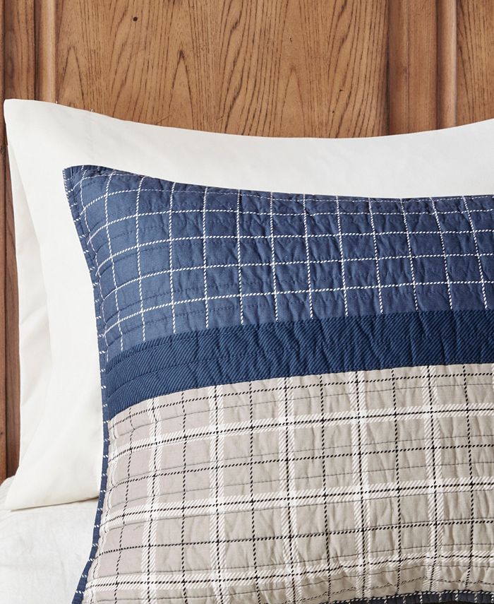 Woolrich Flagship Full/Queen 3 Piece Reversible Cotton Oversized Quilt