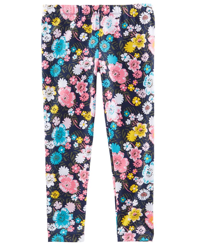 Epic Threads Little Girls Floral-Print Leggings, Created for Macy's ...