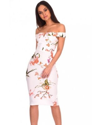 ax paris off the shoulder dress