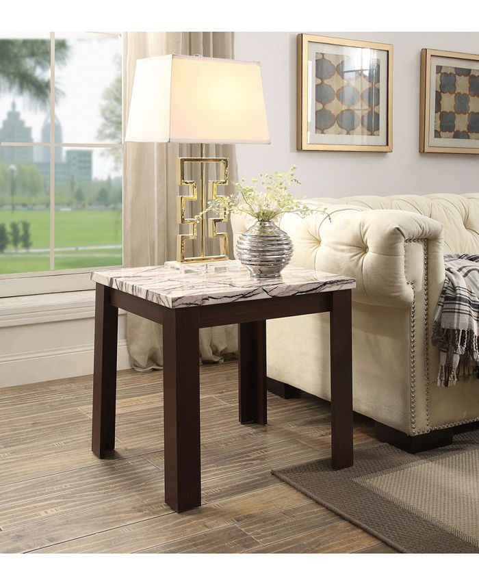 Acme Furniture Carly 3Piece CoffeeEnd Table Set Macy's