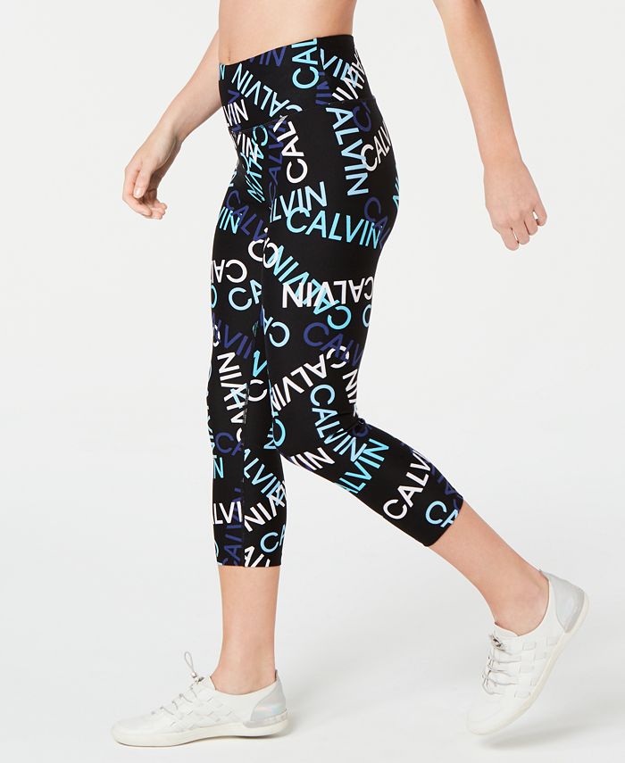 calvin klein logo leggings