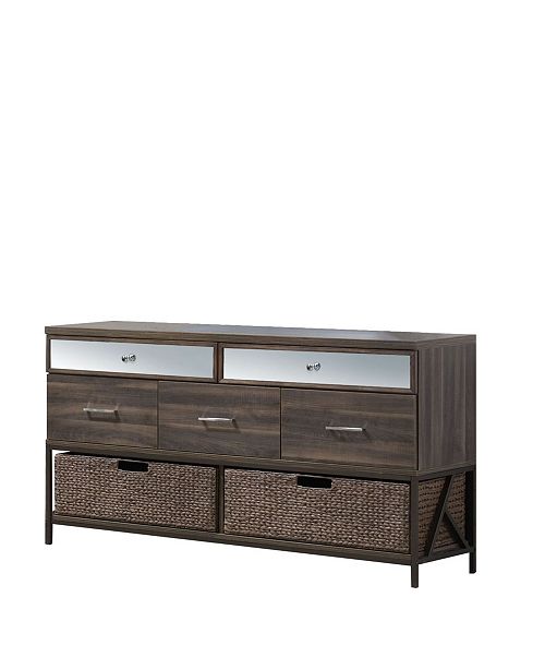 Acme Furniture Adrianna Basket Dresser Set Of 2 Reviews