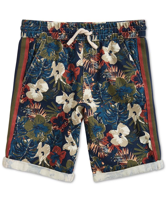 Epic Threads Toddler Boys Stretch Floral Twill Shorts, Created for Macy ...