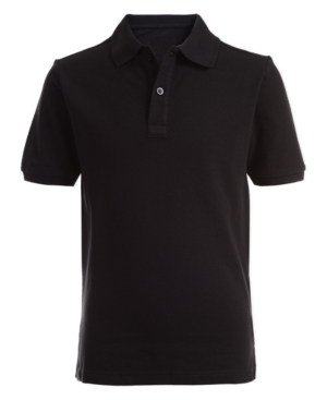 Nautica Husky Boys Stretch Double Pique Polo