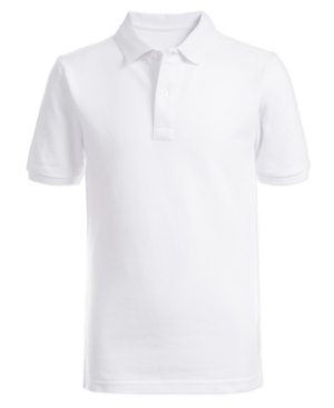 Nautica Husky Boys Stretch Double Pique Polo
